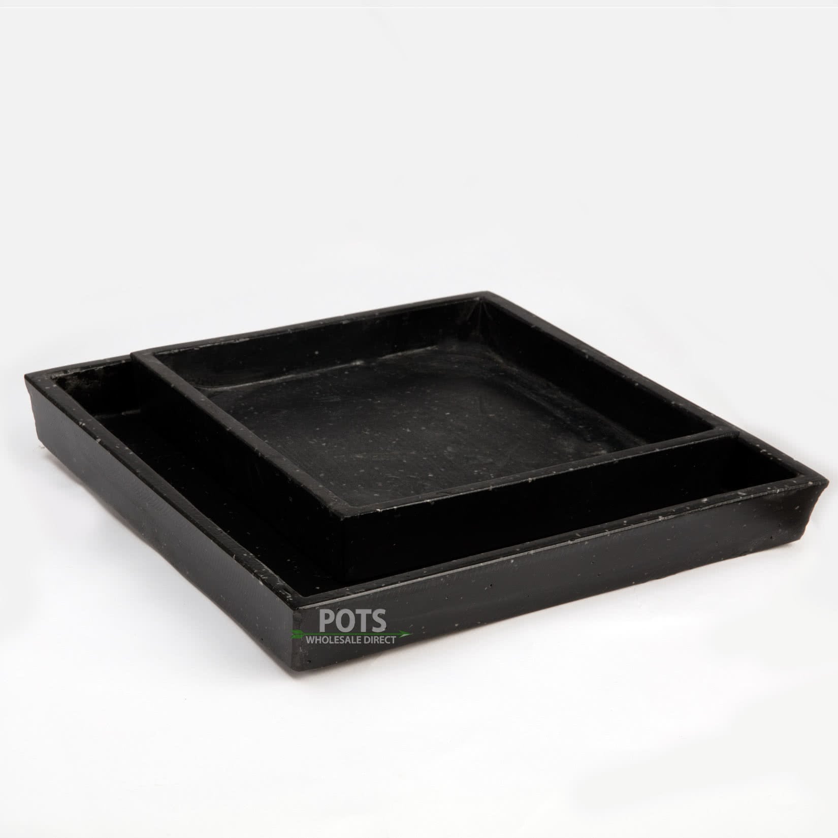 40cm square plant pot saucer