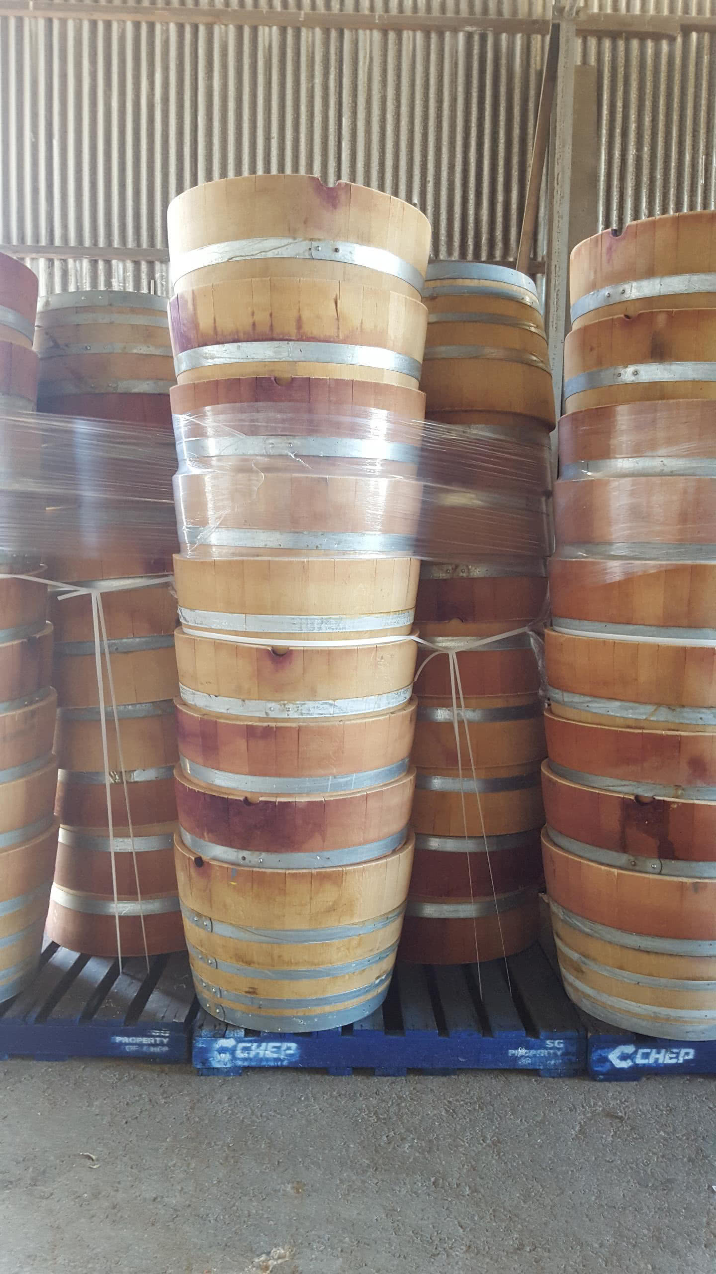 Oak Wine Barrels